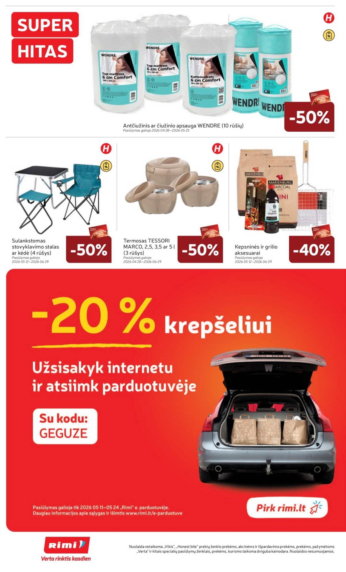 Rimi - RIMI Savaitinis akcijų leidinys Nr. 21 (2026) 32 puslapis
