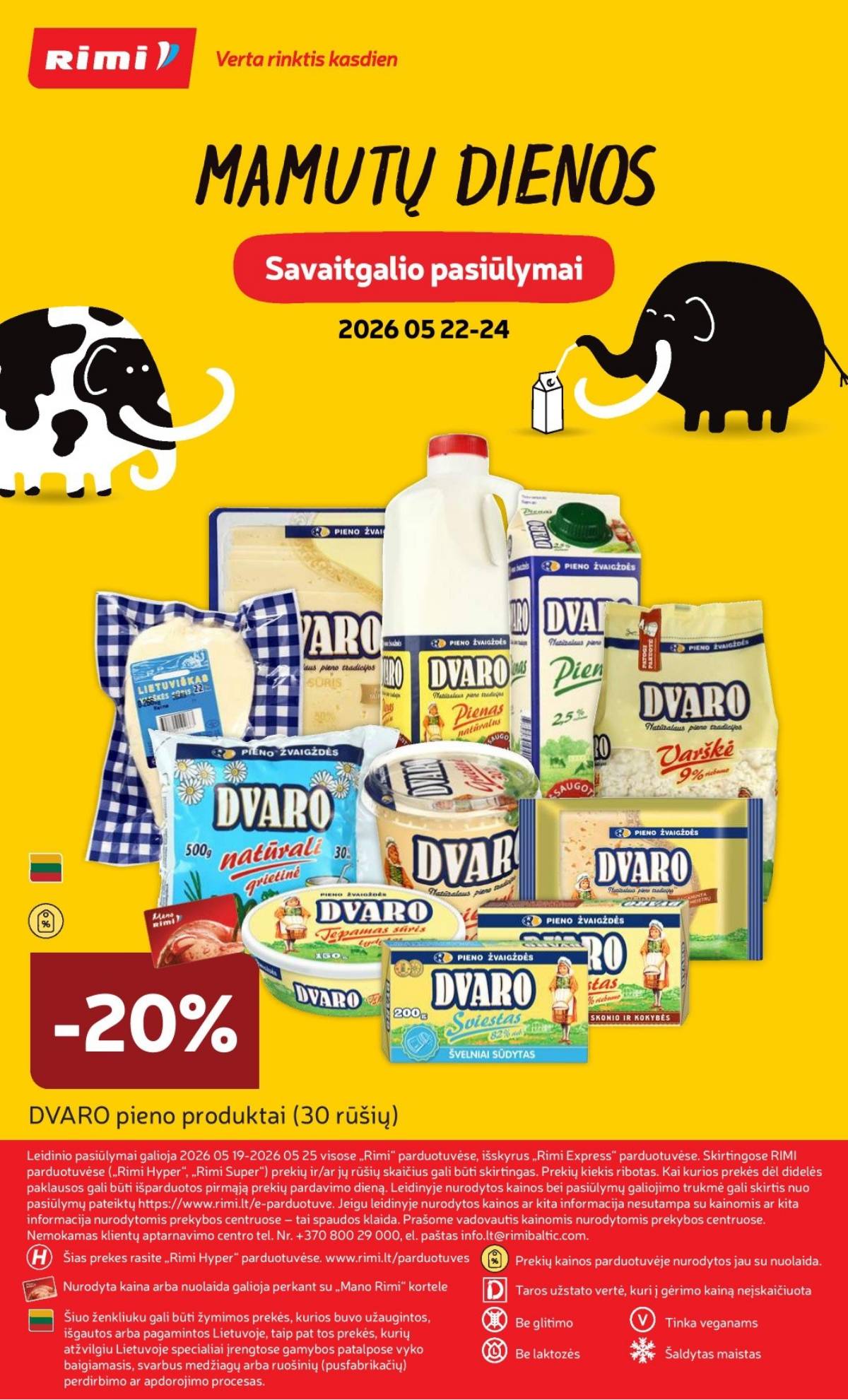 Rimi - RIMI Savaitinis akcijų leidinys Nr. 21 (2026) 34 puslapis