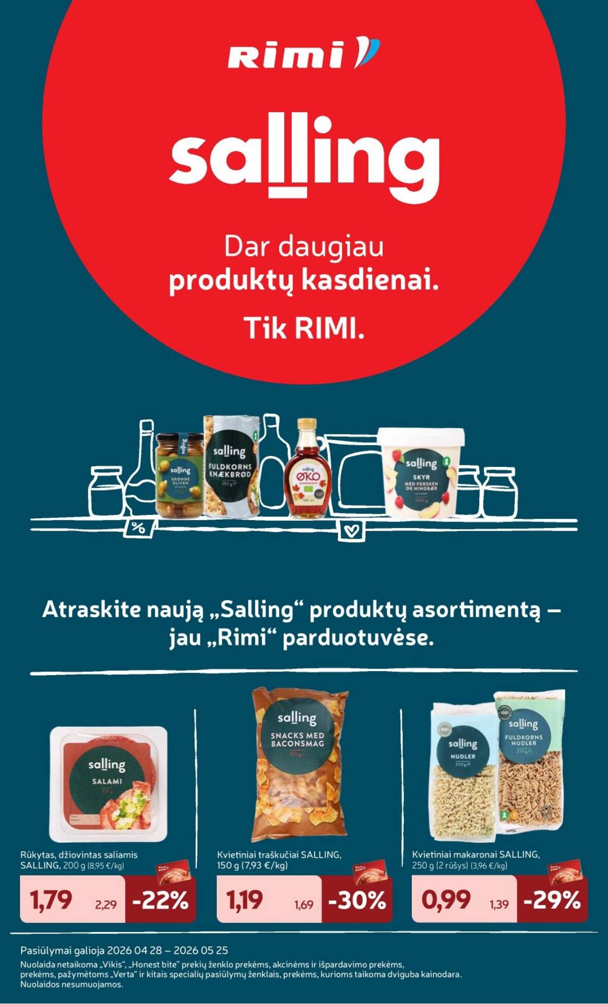 Rimi - RIMI Savaitinis akcijų leidinys Nr. 21 (2026) 4 puslapis