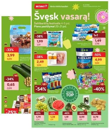 Rimi - Naujausias RIMI savaitinis akcijų leidinys | 2026-05-26 - 2026-06-01
 2026-05-26 – 2026-06-01