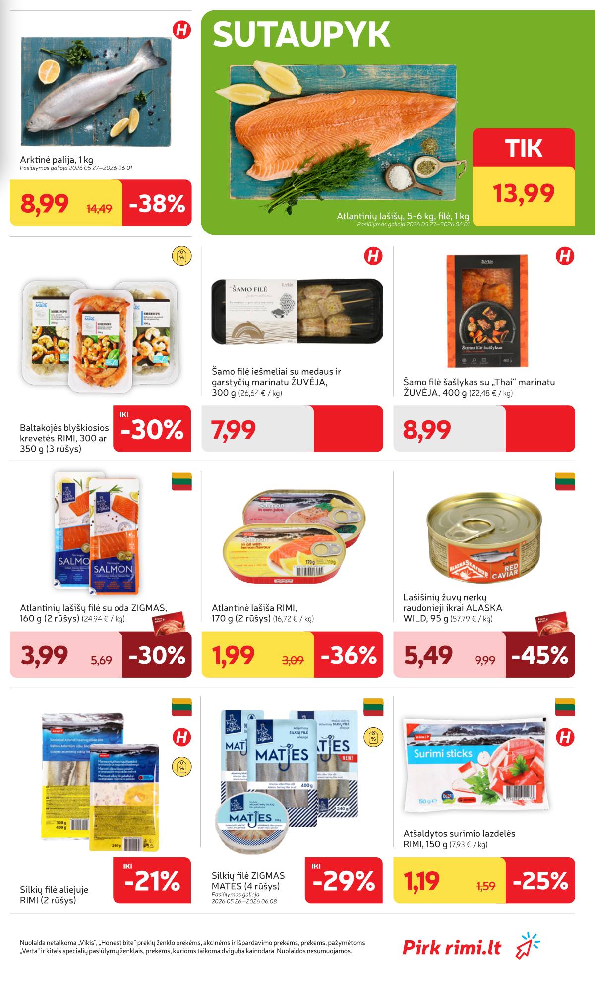 Rimi - Naujausias RIMI savaitinis akcijų leidinys | 2026-05-26 - 2026-06-01
 15 puslapis