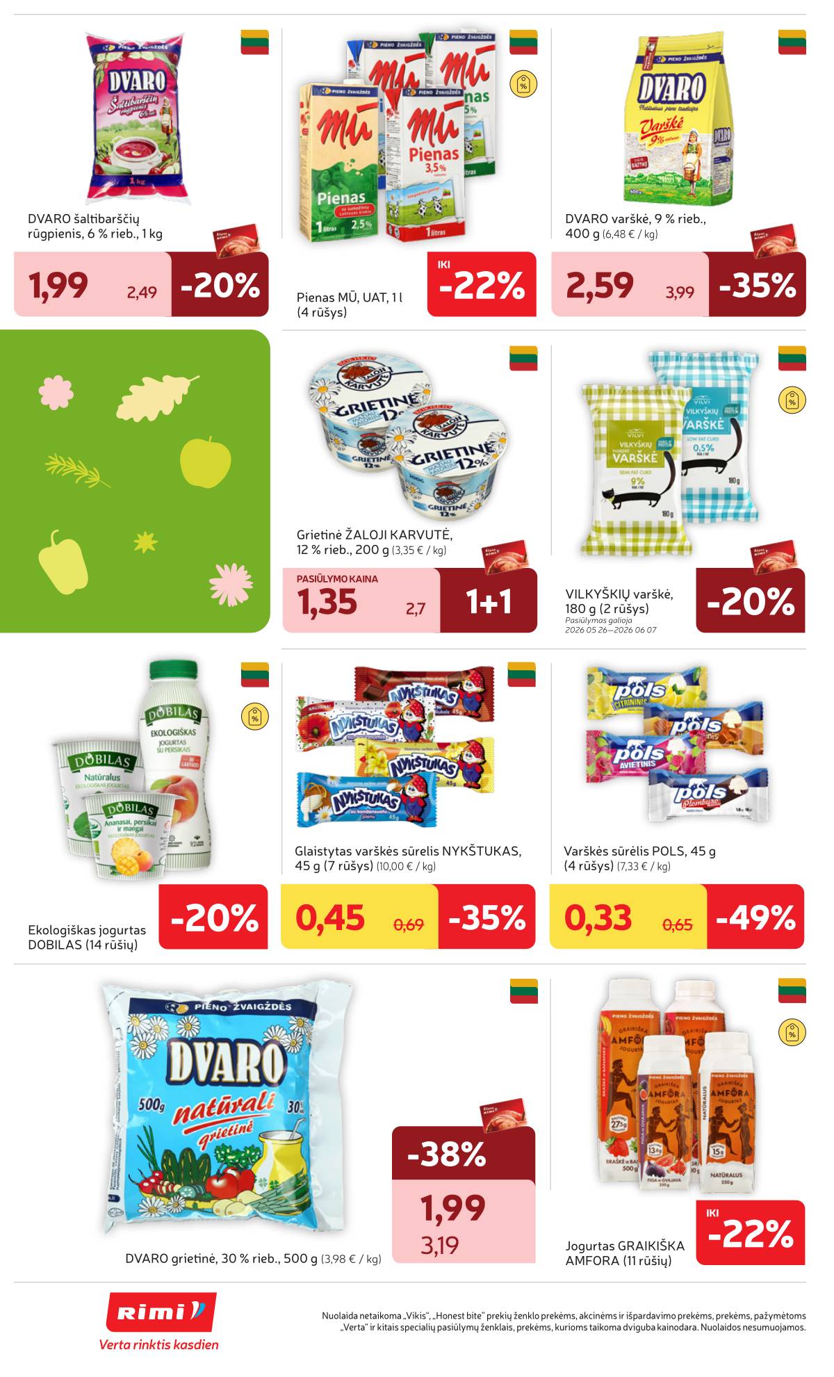 Rimi - Naujausias RIMI savaitinis akcijų leidinys | 2026-05-26 - 2026-06-01
 24 puslapis