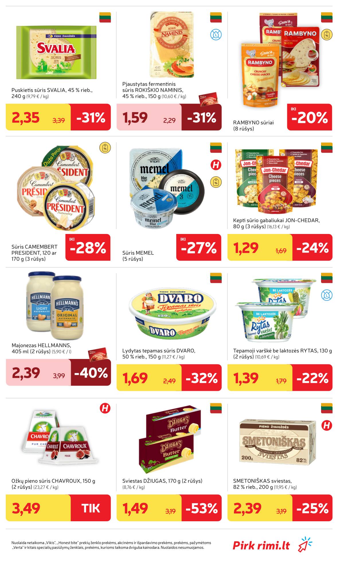 Rimi - Naujausias RIMI savaitinis akcijų leidinys | 2026-05-26 - 2026-06-01
 25 puslapis