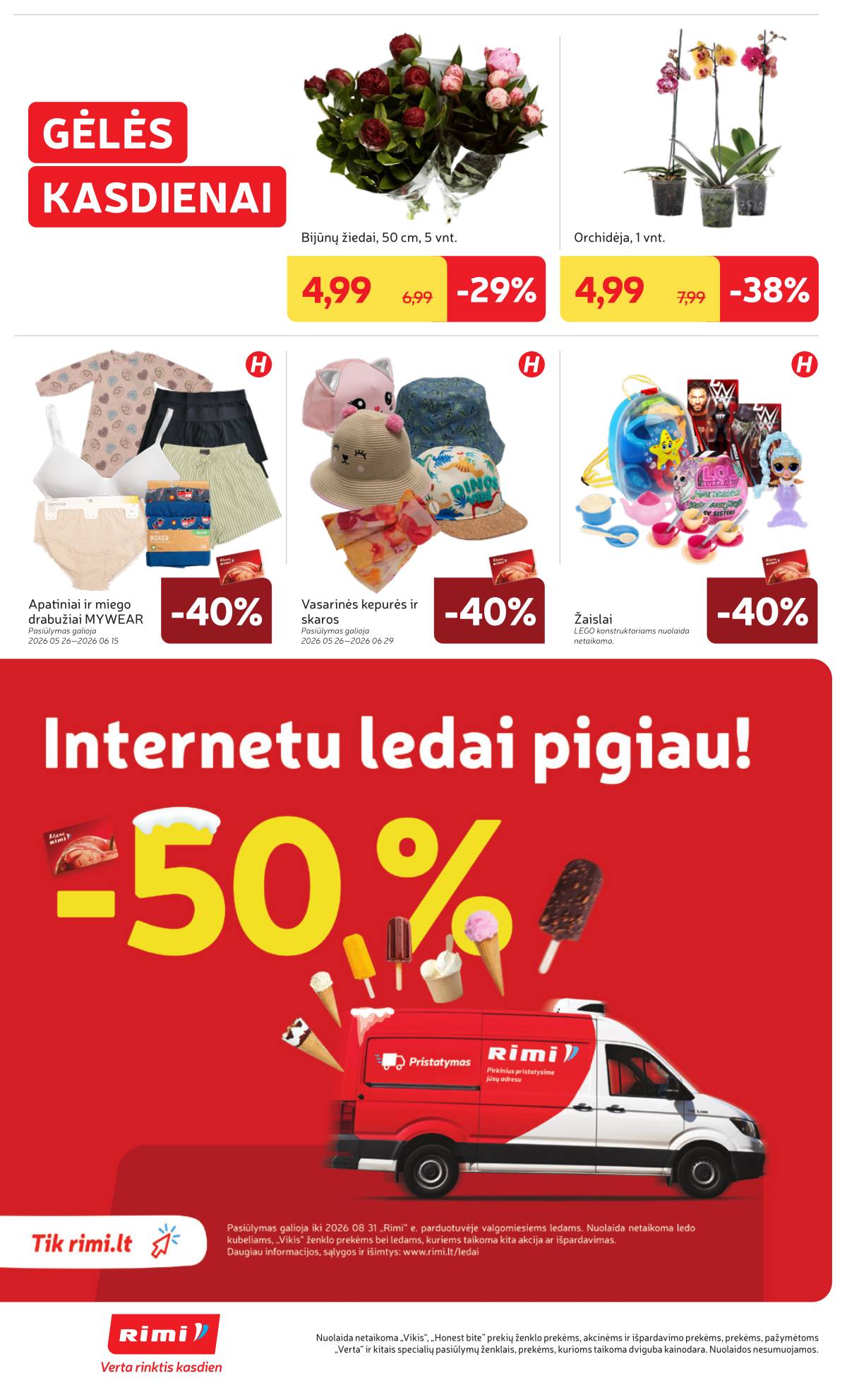 Rimi - Naujausias RIMI savaitinis akcijų leidinys | 2026-05-26 - 2026-06-01
 34 puslapis