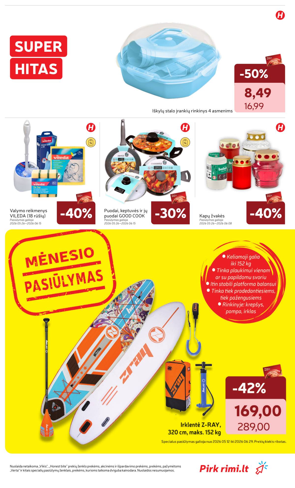 Rimi - Naujausias RIMI savaitinis akcijų leidinys | 2026-05-26 - 2026-06-01
 35 puslapis
