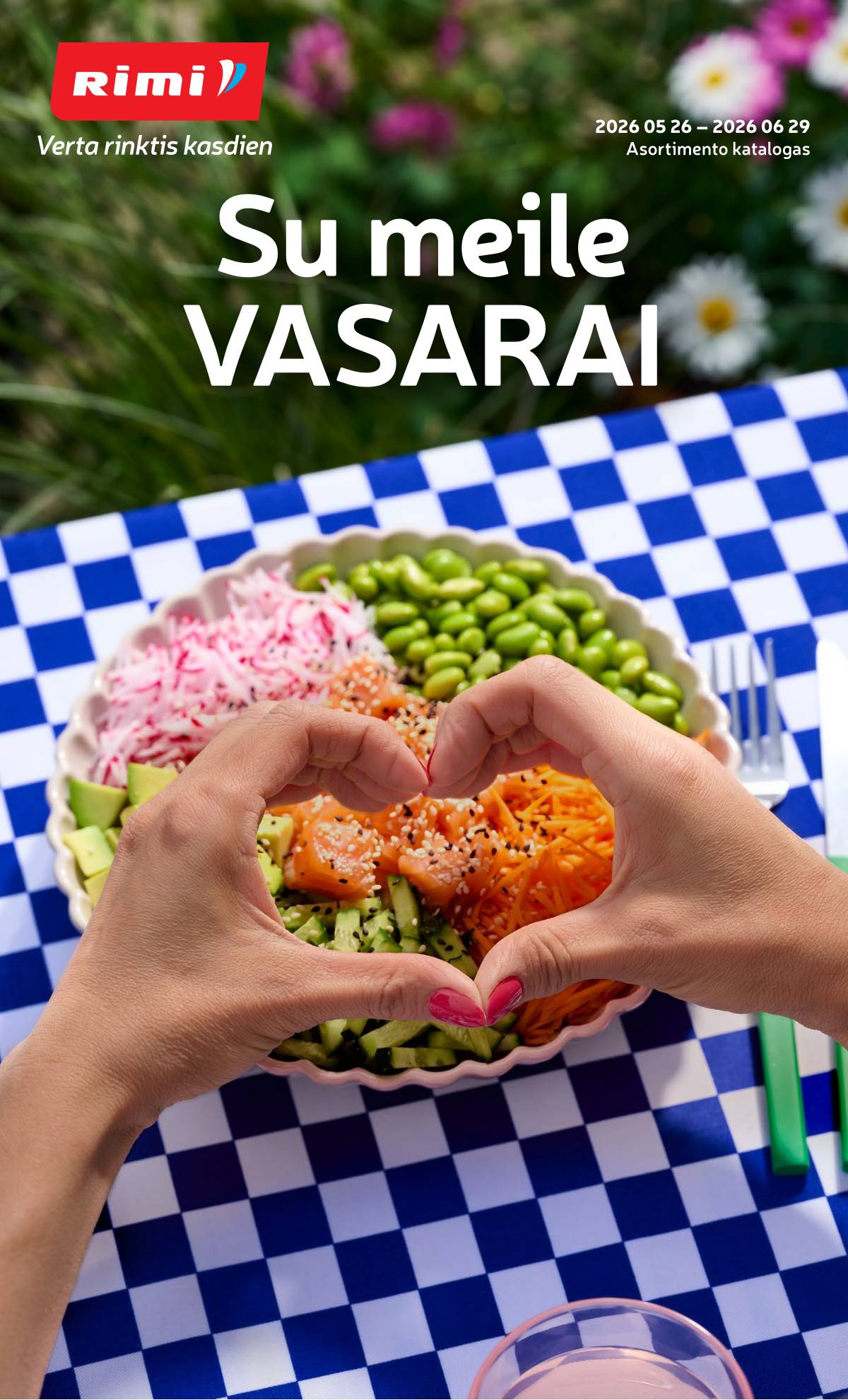 Rimi - RIMI VASAROS asortimento katalogas 1 puslapis