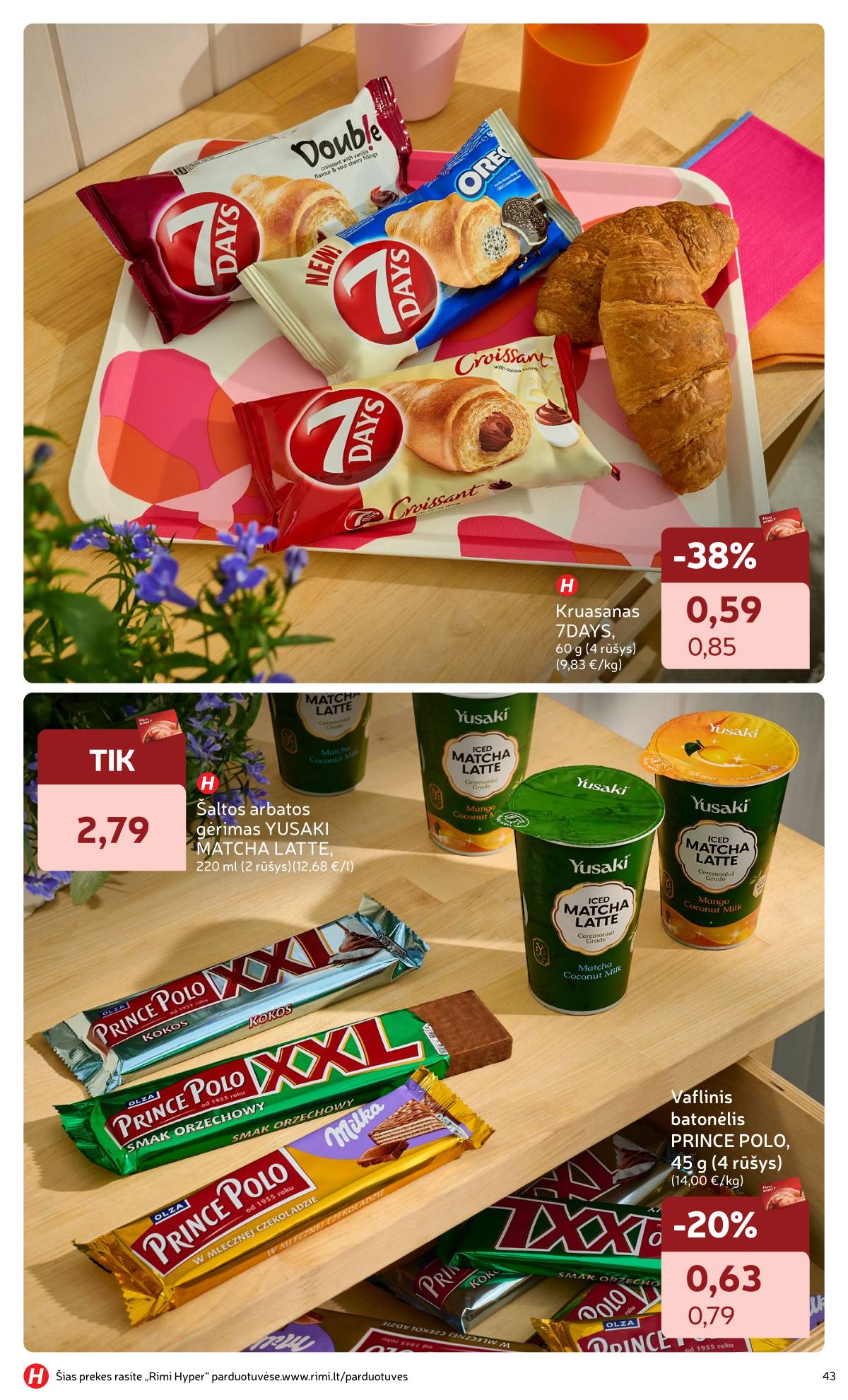Rimi - RIMI VASAROS asortimento katalogas 43 puslapis