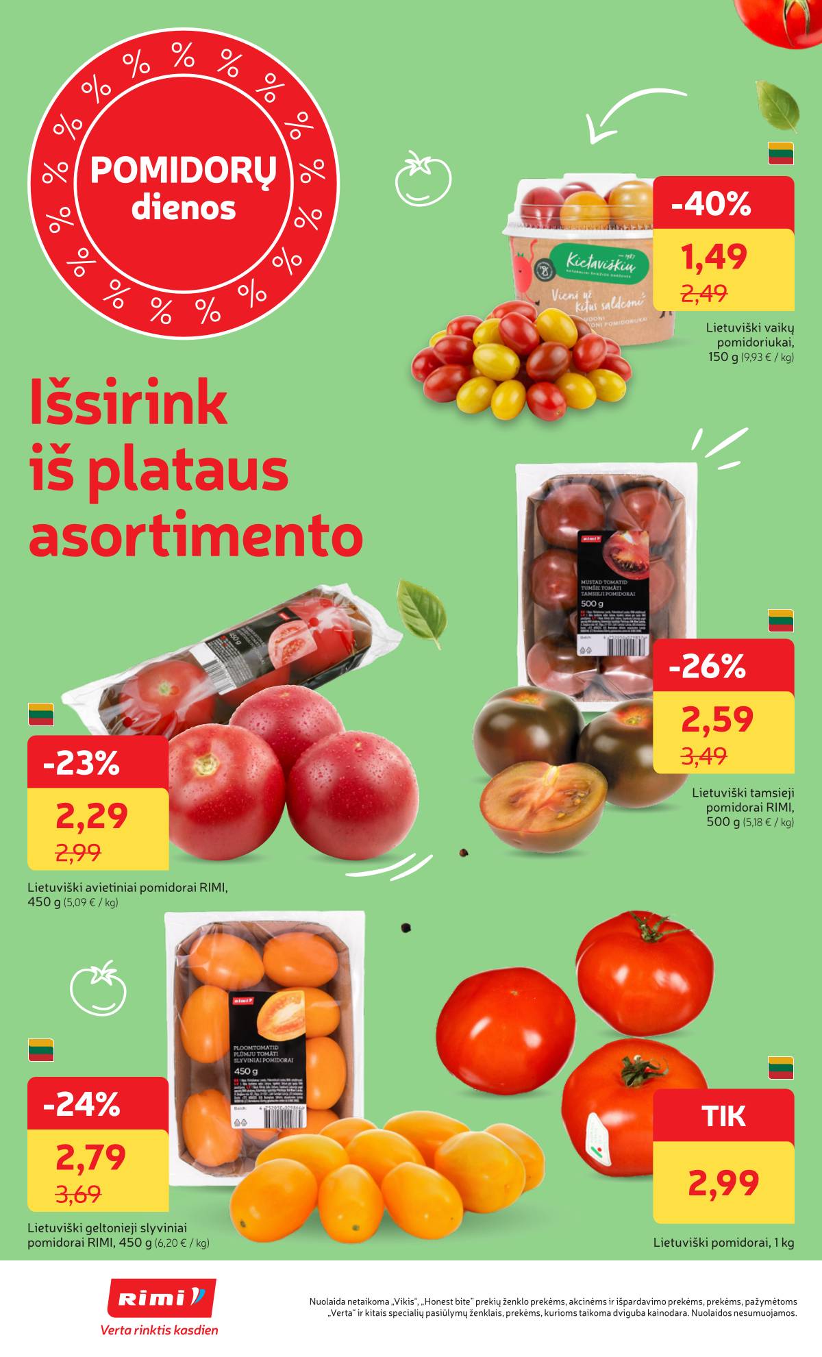 Rimi - Naujausias RIMI savaitinis akcijų leidinys | 2026-06-02 - 2026-06-08 10 puslapis