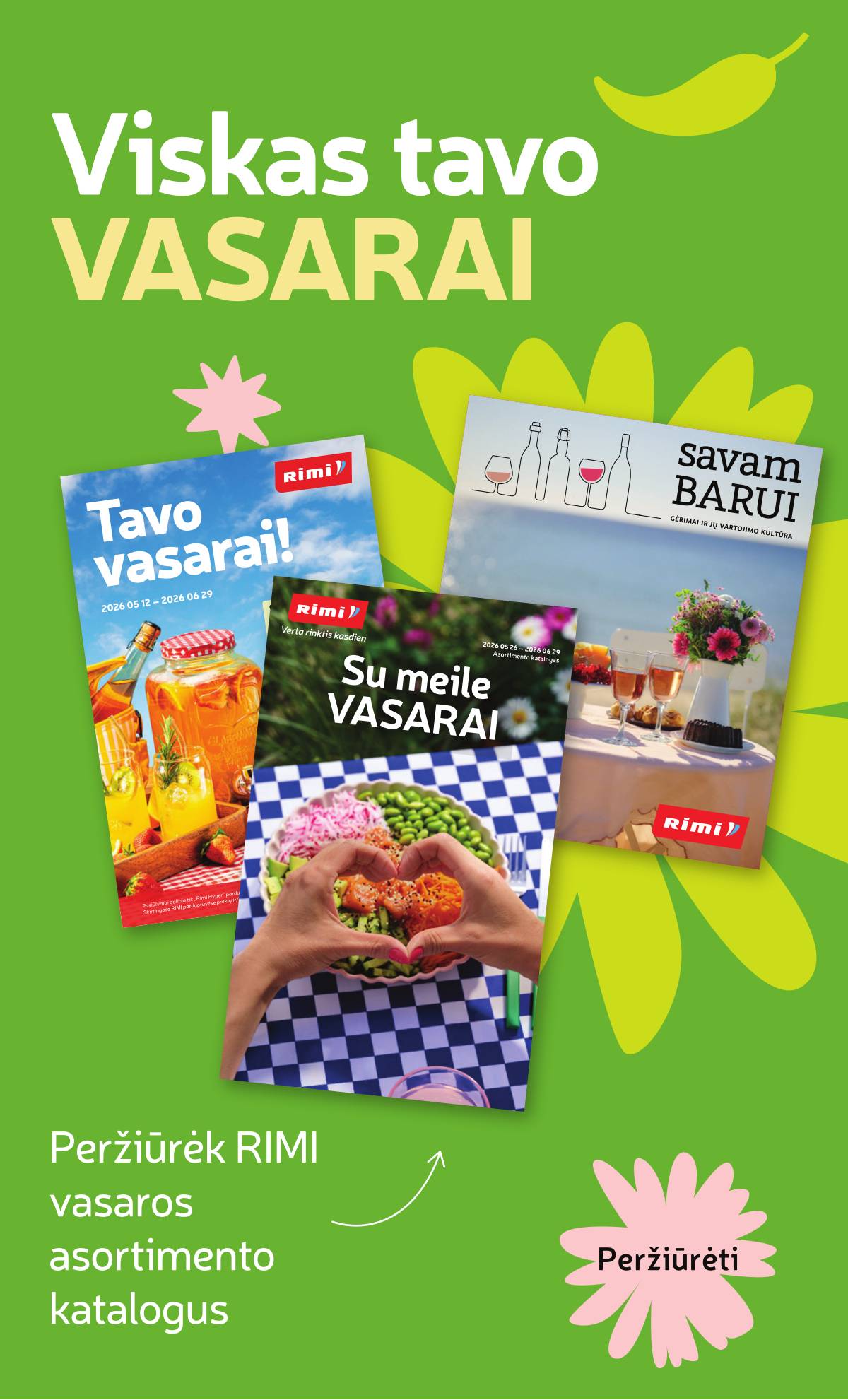 Rimi - Naujausias RIMI savaitinis akcijų leidinys | 2026-06-02 - 2026-06-08 32 puslapis