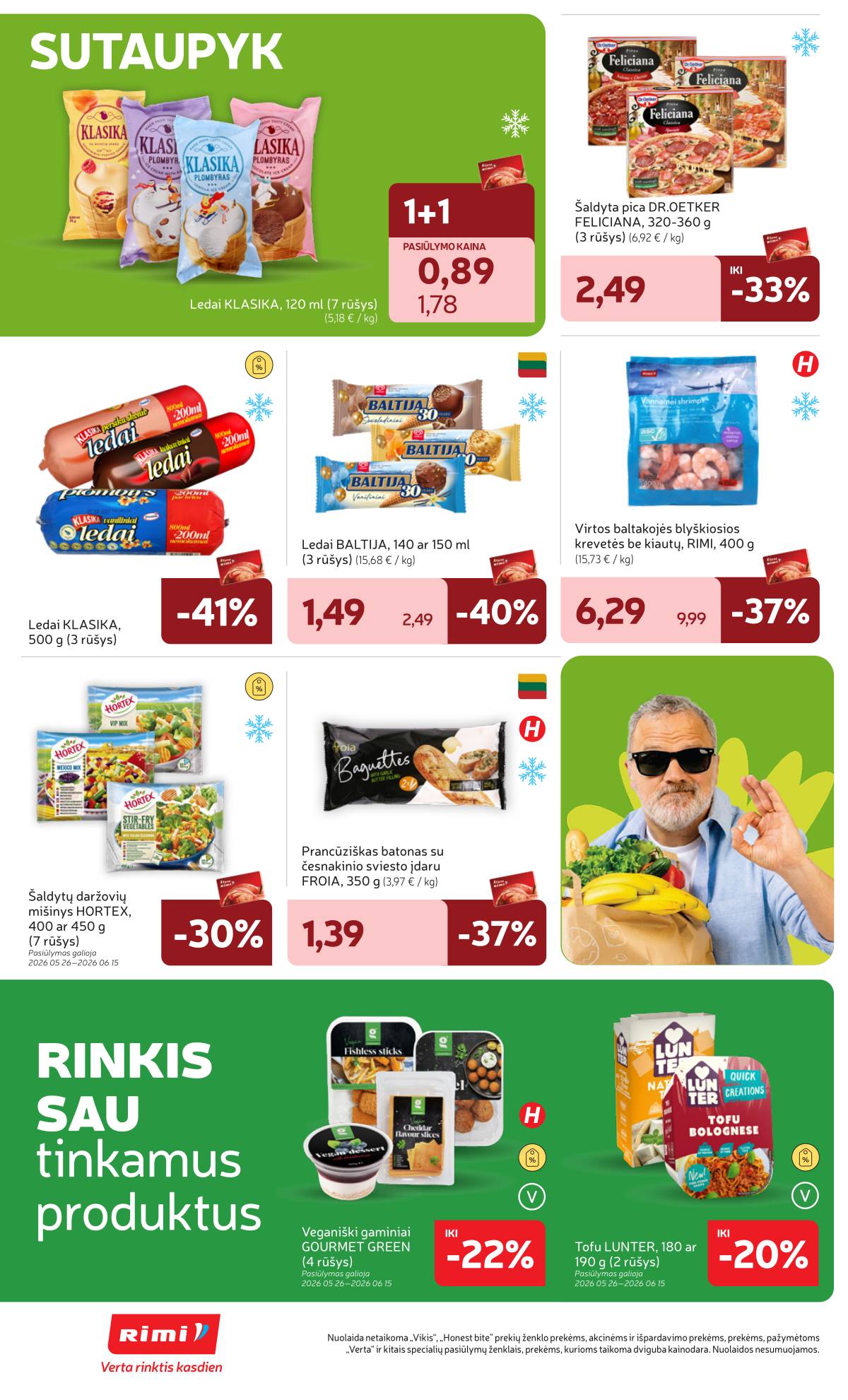 Rimi - Naujausias RIMI savaitinis akcijų leidinys | 2026-06-09 - 2026-06-15 18 puslapis