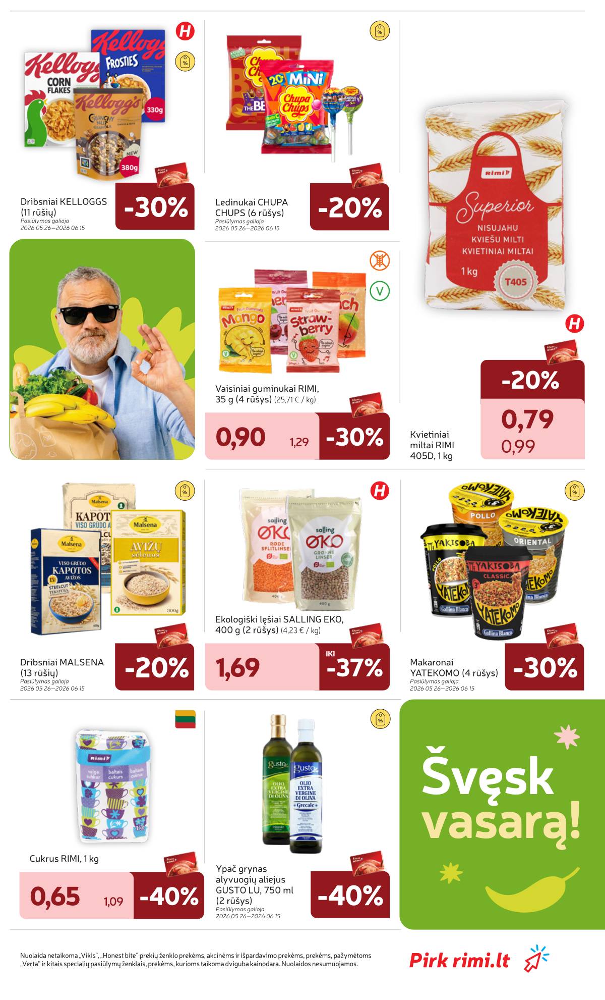 Rimi - Naujausias RIMI savaitinis akcijų leidinys | 2026-06-09 - 2026-06-15 25 puslapis
