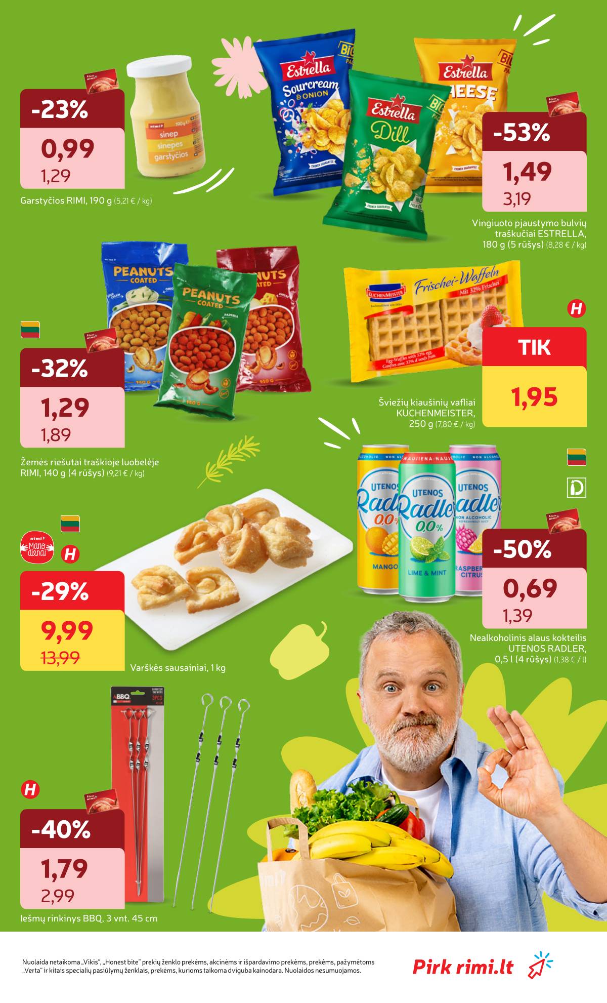Rimi - Naujausias RIMI savaitinis akcijų leidinys | 2026-06-09 - 2026-06-15 5 puslapis