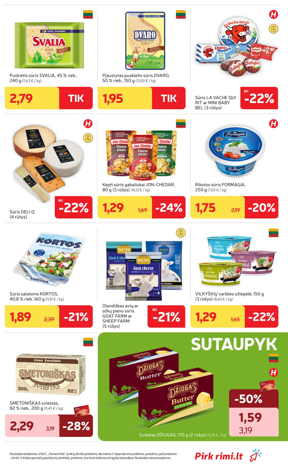 Rimi - Naujausias RIMI savaitinis akcijų leidinys | 2026-06-16 - 2026-06-22 17 puslapis