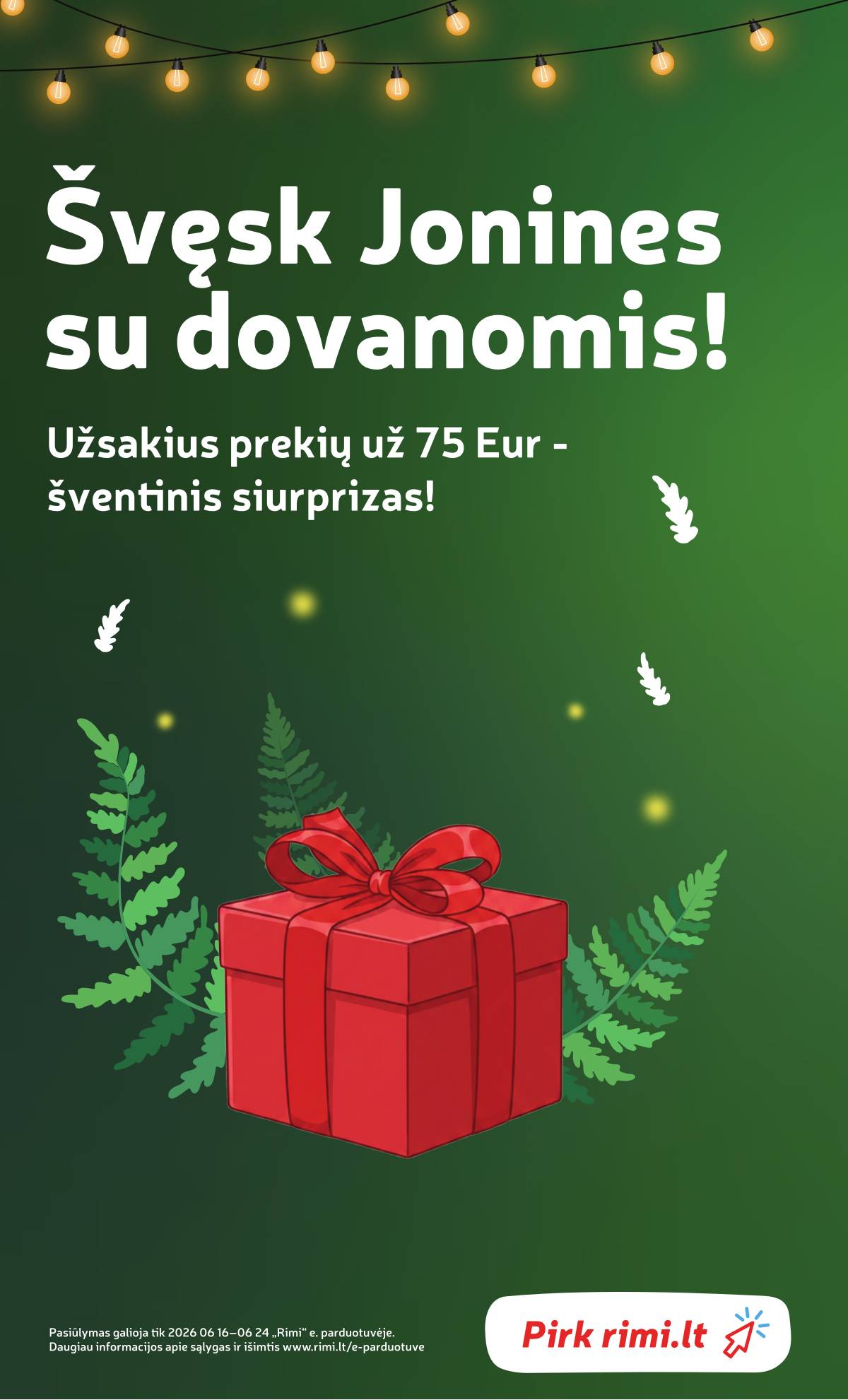 Rimi - Naujausias RIMI savaitinis akcijų leidinys | 2026-06-16 - 2026-06-22 28 puslapis