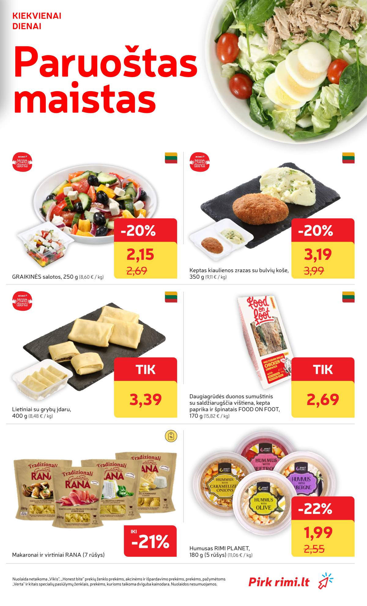 Rimi - Naujausias RIMI savaitinis akcijų leidinys | 2026-06-16 - 2026-06-22 9 puslapis