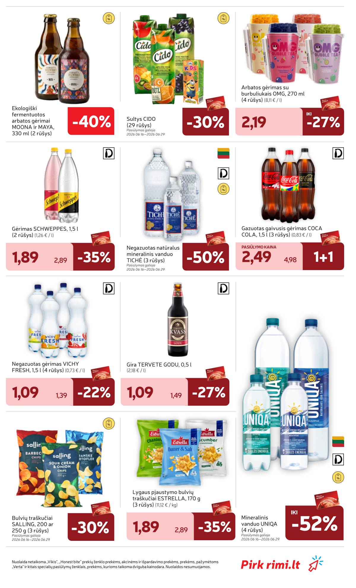 Rimi - Naujausias RIMI savaitinis akcijų leidinys | 2026-06-22 - 2026-06-29 25 puslapis
