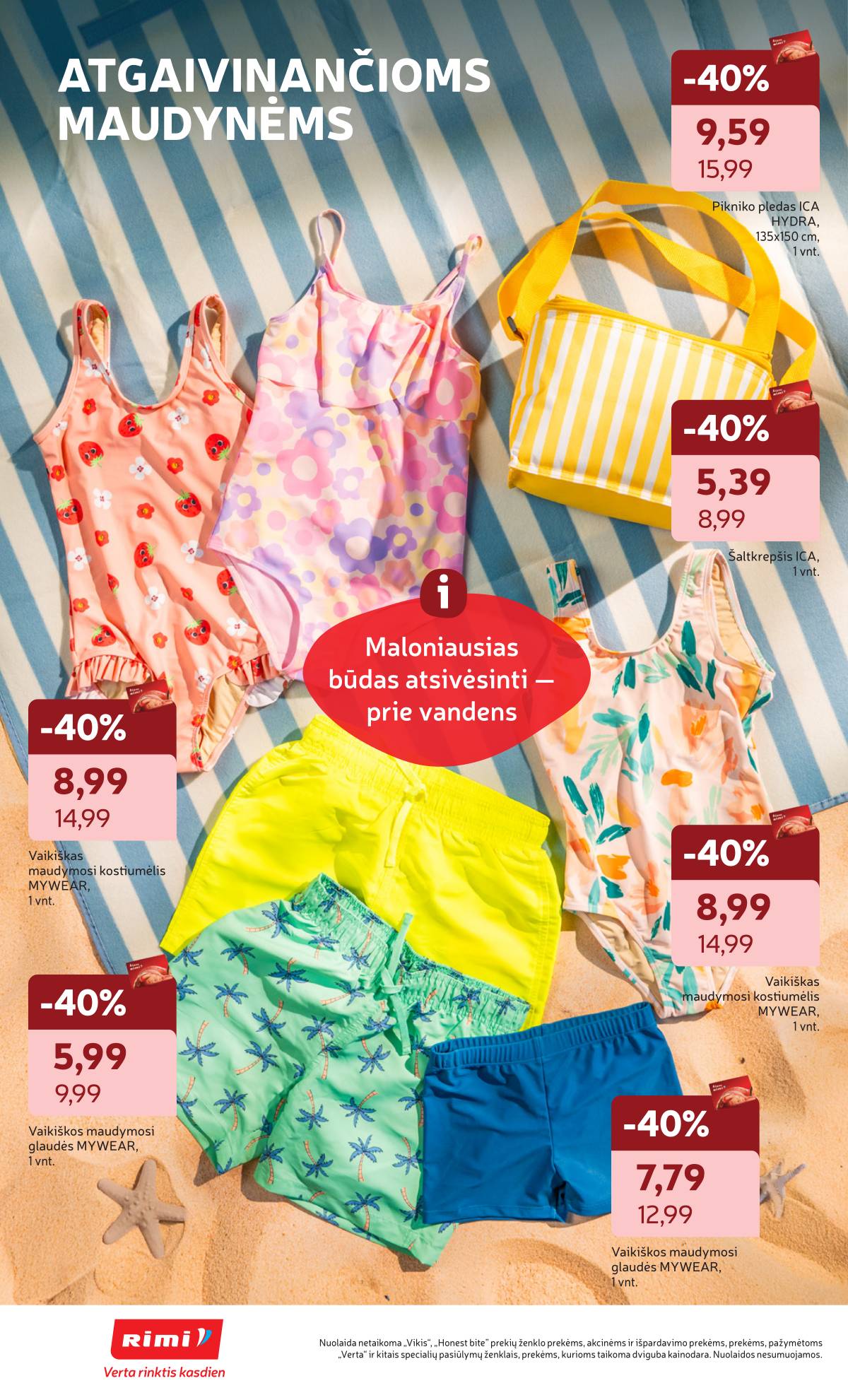 Rimi - Naujausias RIMI savaitinis akcijų leidinys | 2026-06-22 - 2026-06-29 6 puslapis