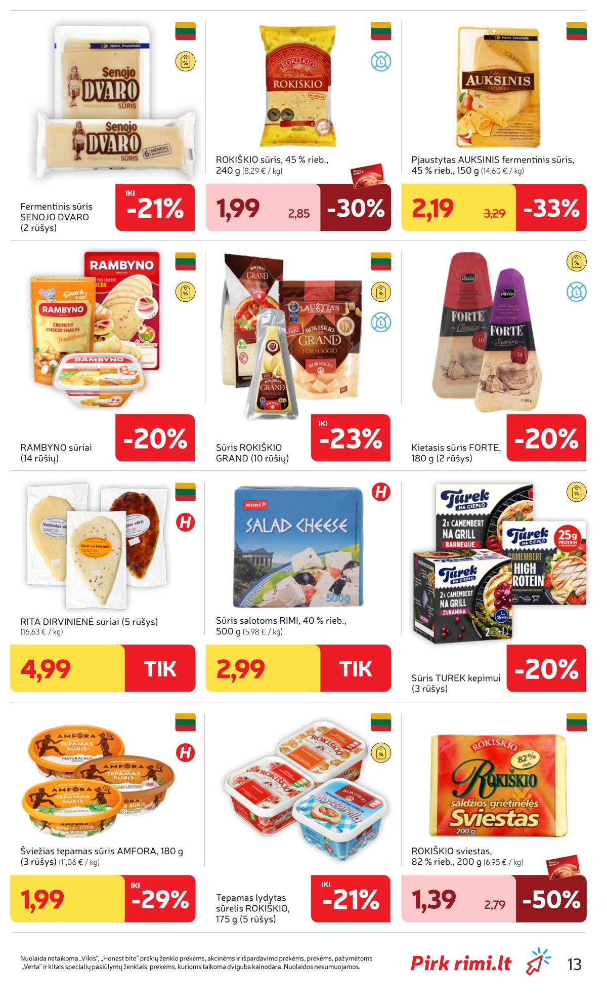 Rimi - Naujausias RIMI savaitinis akcijų leidinys | 2026-06-30 - 2026-07-06 15 puslapis