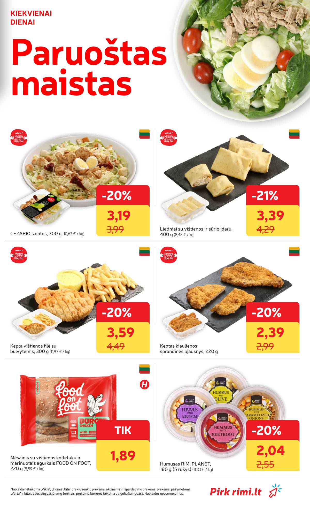 Rimi - Naujausias RIMI savaitinis akcijų leidinys | 2026-06-30 - 2026-07-06 7 puslapis
