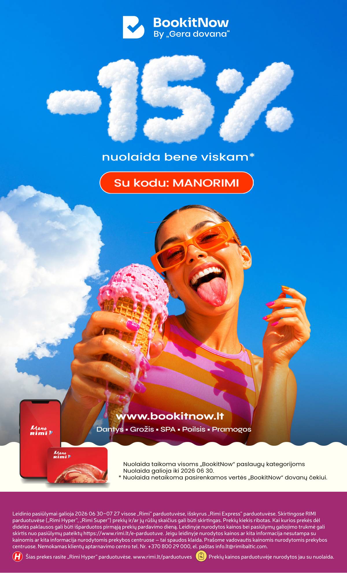 Rimi - RIMI nuolaidų katalogas "Grožio pasiūlymai" | 2026-06-30 - 2026-07-27 18 puslapis