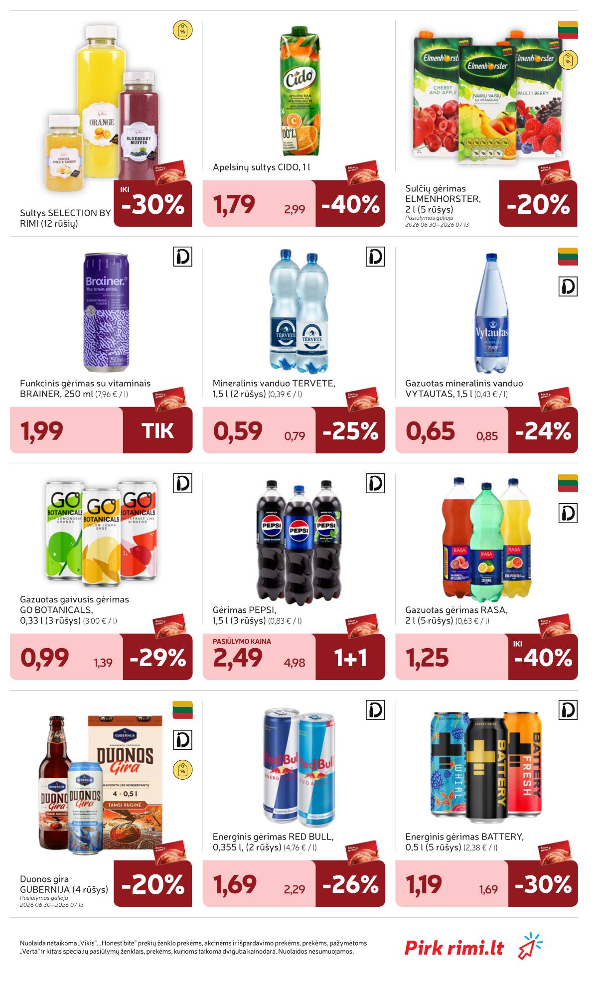 Rimi - Naujausias RIMI savaitinis akcijų leidinys | 2026-07-07 - 2026-07-13 21 puslapis