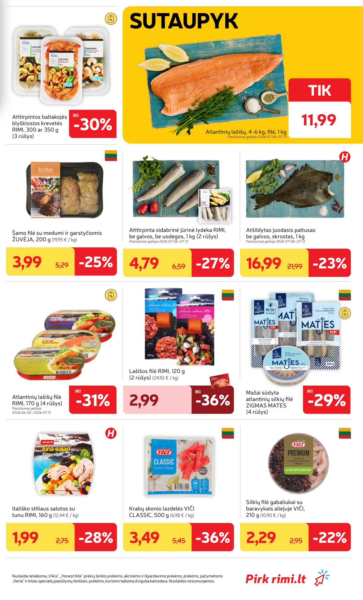 Rimi - Naujausias RIMI savaitinis akcijų leidinys | 2026-07-07 - 2026-07-13 5 puslapis