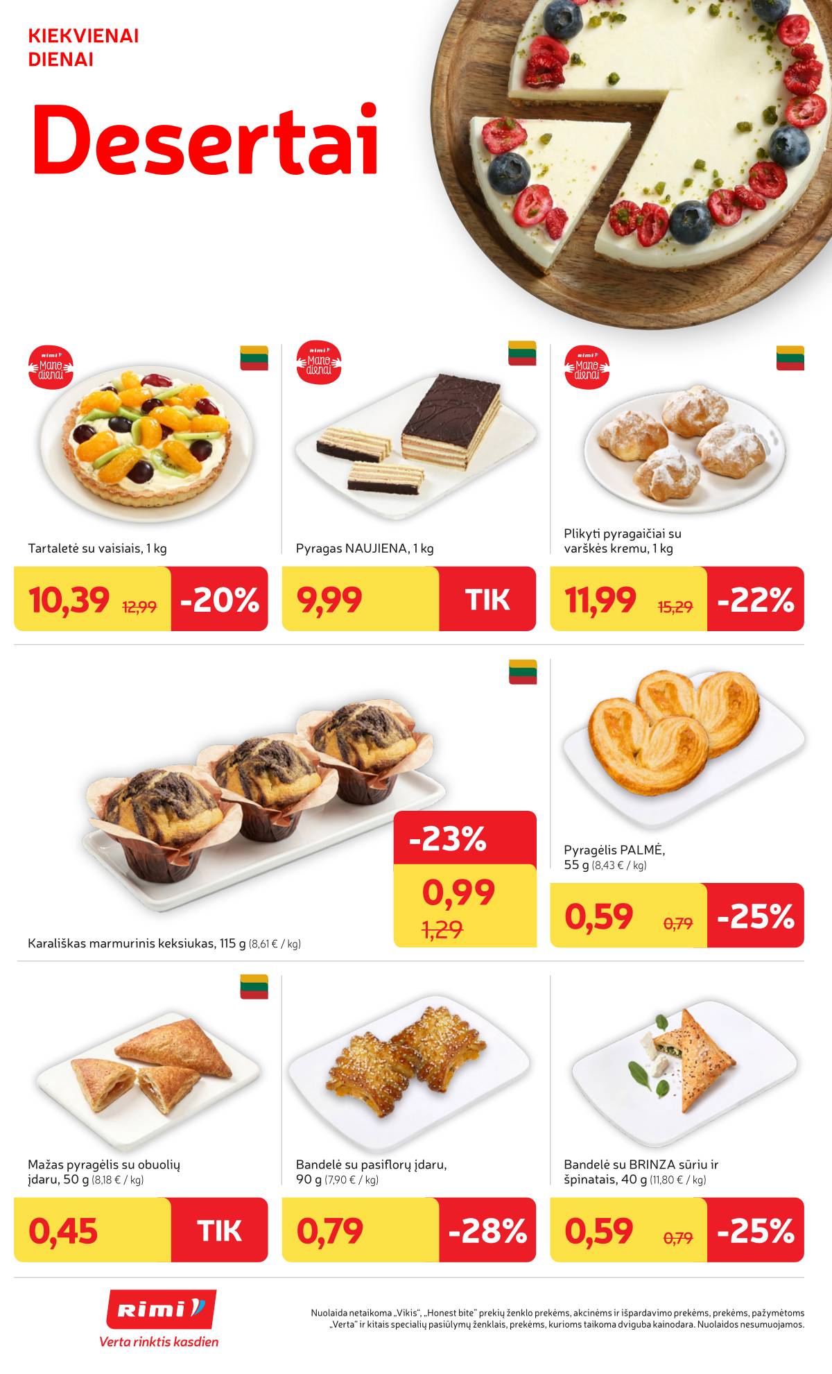 Rimi - Naujausias RIMI savaitinis akcijų leidinys | 2026-07-07 - 2026-07-13 6 puslapis