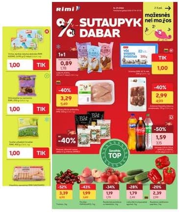 Rimi - Naujausias RIMI savaitinis akcijų leidinys | 2026-07-14 - 2026-07-20 2026-07-14 – 2026-07-20