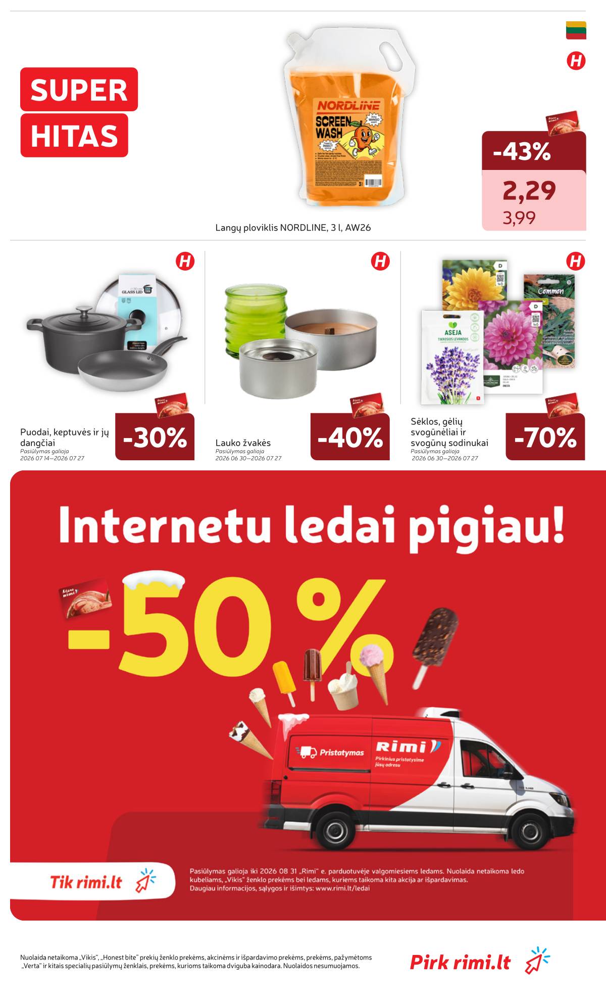 Rimi - Naujausias RIMI savaitinis akcijų leidinys | 2026-07-14 - 2026-07-20 33 puslapis