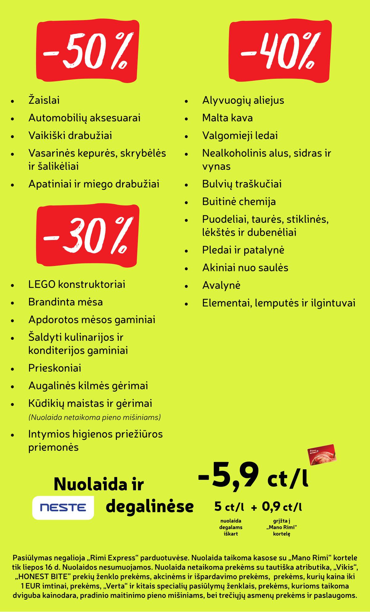 Rimi - Naujausias RIMI savaitinis akcijų leidinys | 2026-07-14 - 2026-07-20 7 puslapis