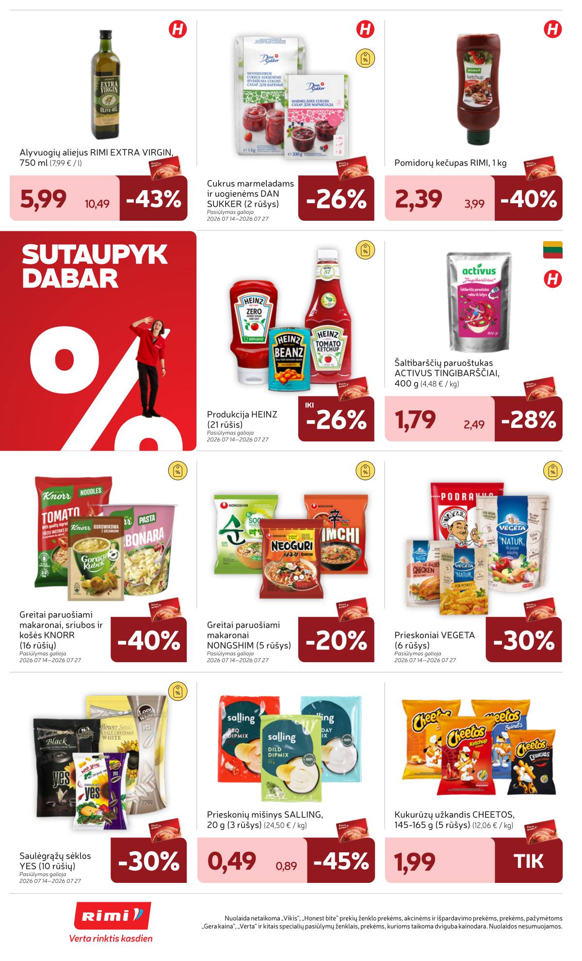 Rimi - RIMI Savaitinis akcijų leidinys | 2026-07-21 - 2026-07-27 24 puslapis