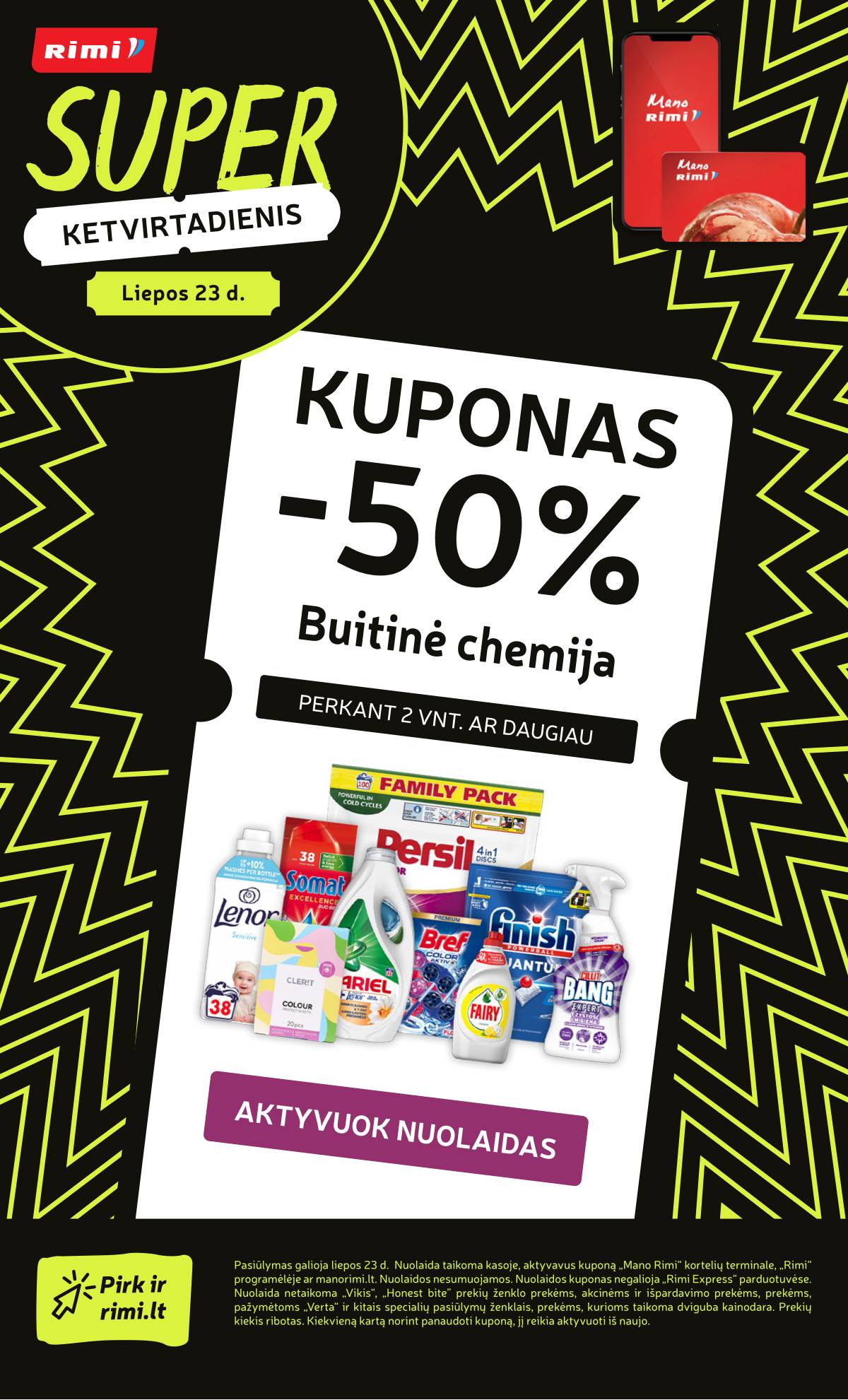 Rimi - RIMI Savaitinis akcijų leidinys | 2026-07-21 - 2026-07-27 28 puslapis