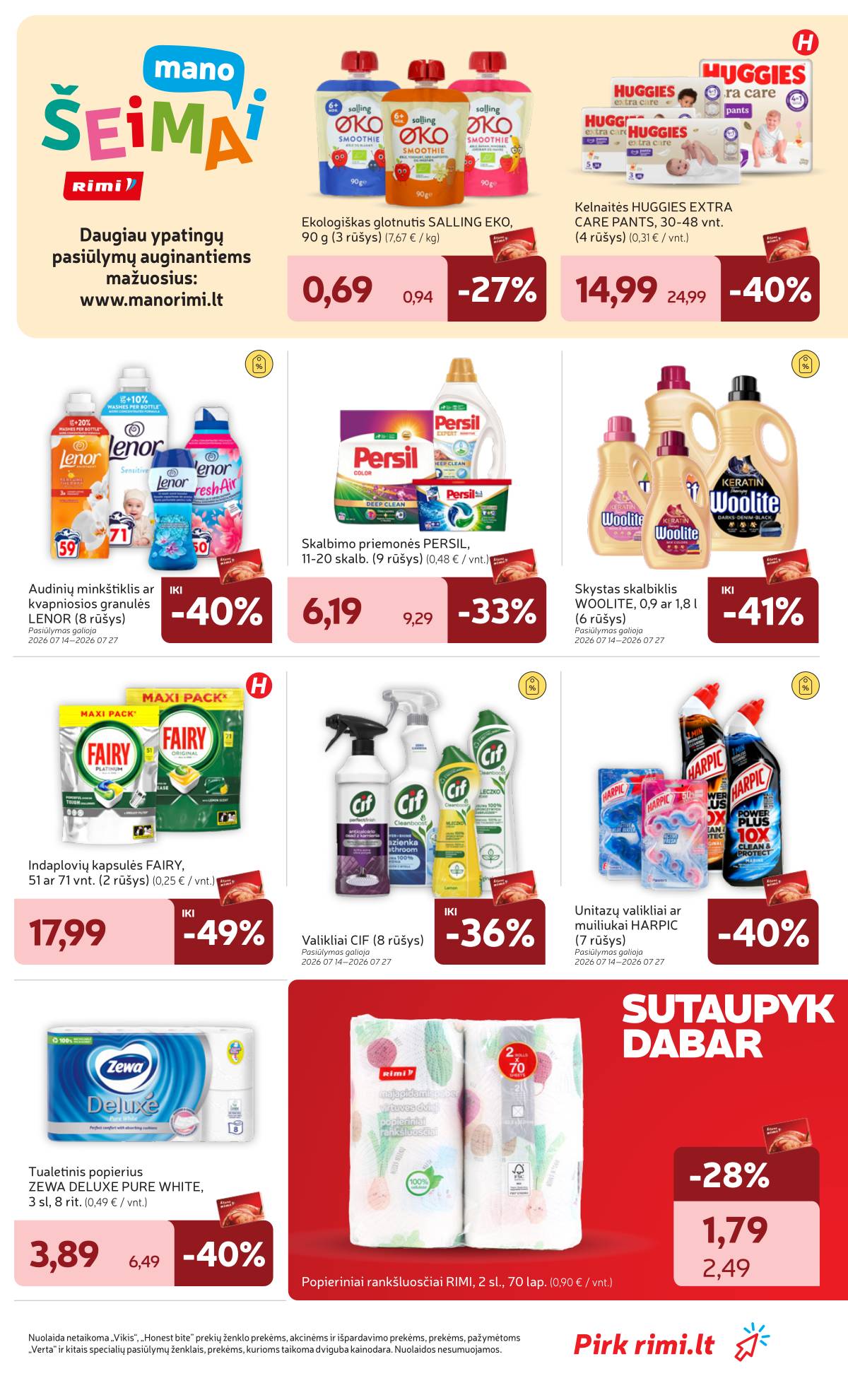 Rimi - RIMI Savaitinis akcijų leidinys | 2026-07-21 - 2026-07-27 29 puslapis
