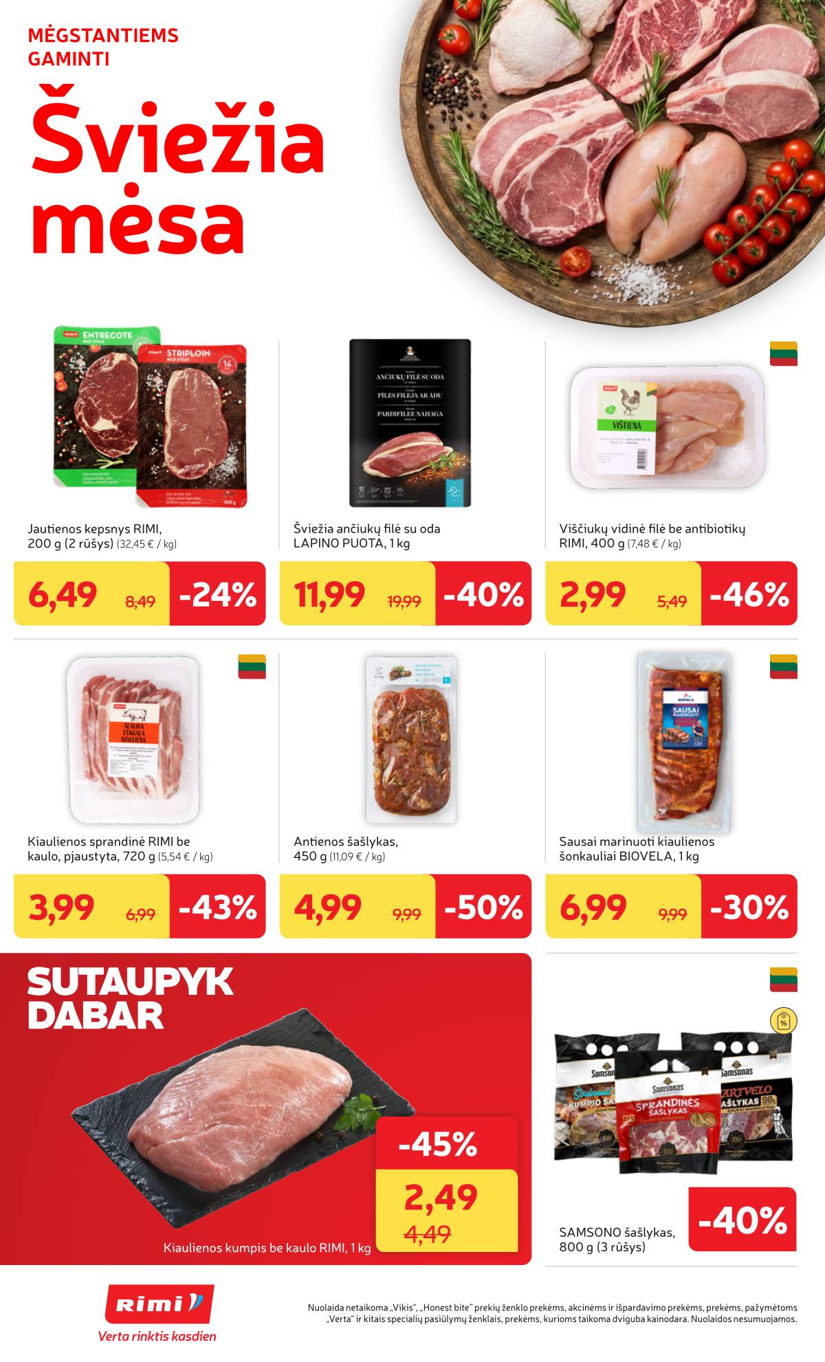 Rimi - RIMI Savaitinis akcijų leidinys | 2026-07-21 - 2026-07-27 6 puslapis