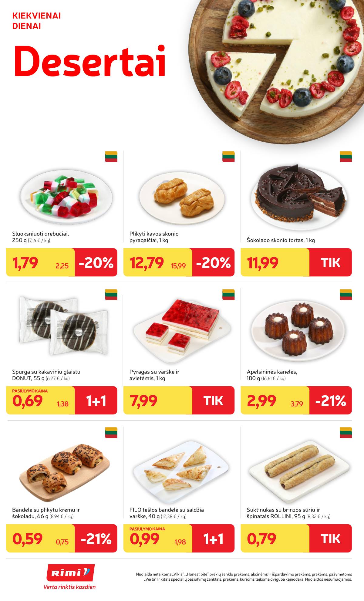 Rimi - RIMI Savaitinis akcijų leidinys | 2026-07-21 - 2026-07-27 8 puslapis