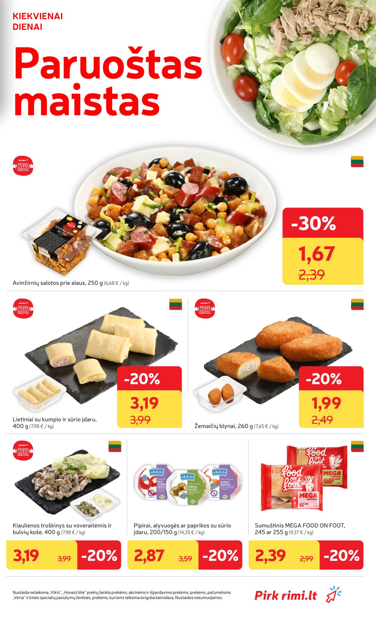 Rimi - RIMI Savaitinis akcijų leidinys | 2026-07-21 - 2026-07-27 9 puslapis
