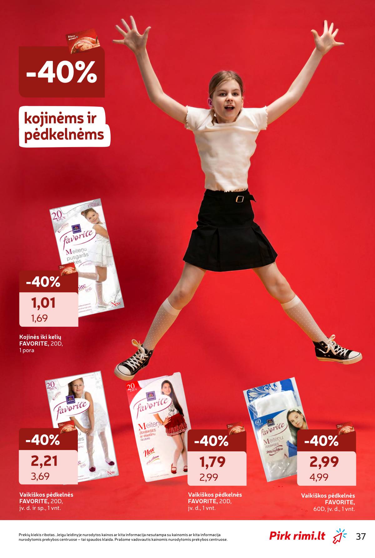 Rimi - RIMI "Atgal į MOKYKLĄ!" akcijų leidinys 37 puslapis