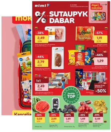 Rimi - Naujausias RIMI savaitinis akcijų leidinys | 2026-08-04 - 2026-08-10 2026-08-04 – 2026-08-10