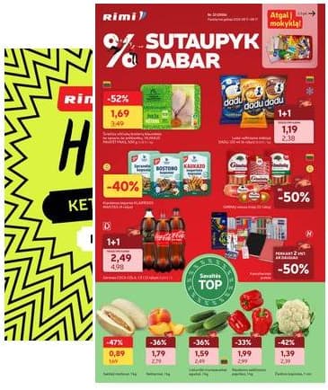 Rimi - Naujausias RIMI savaitinis akcijų leidinys | 2026-08-11 - 2026-08-17 2026-08-11 – 2026-08-17