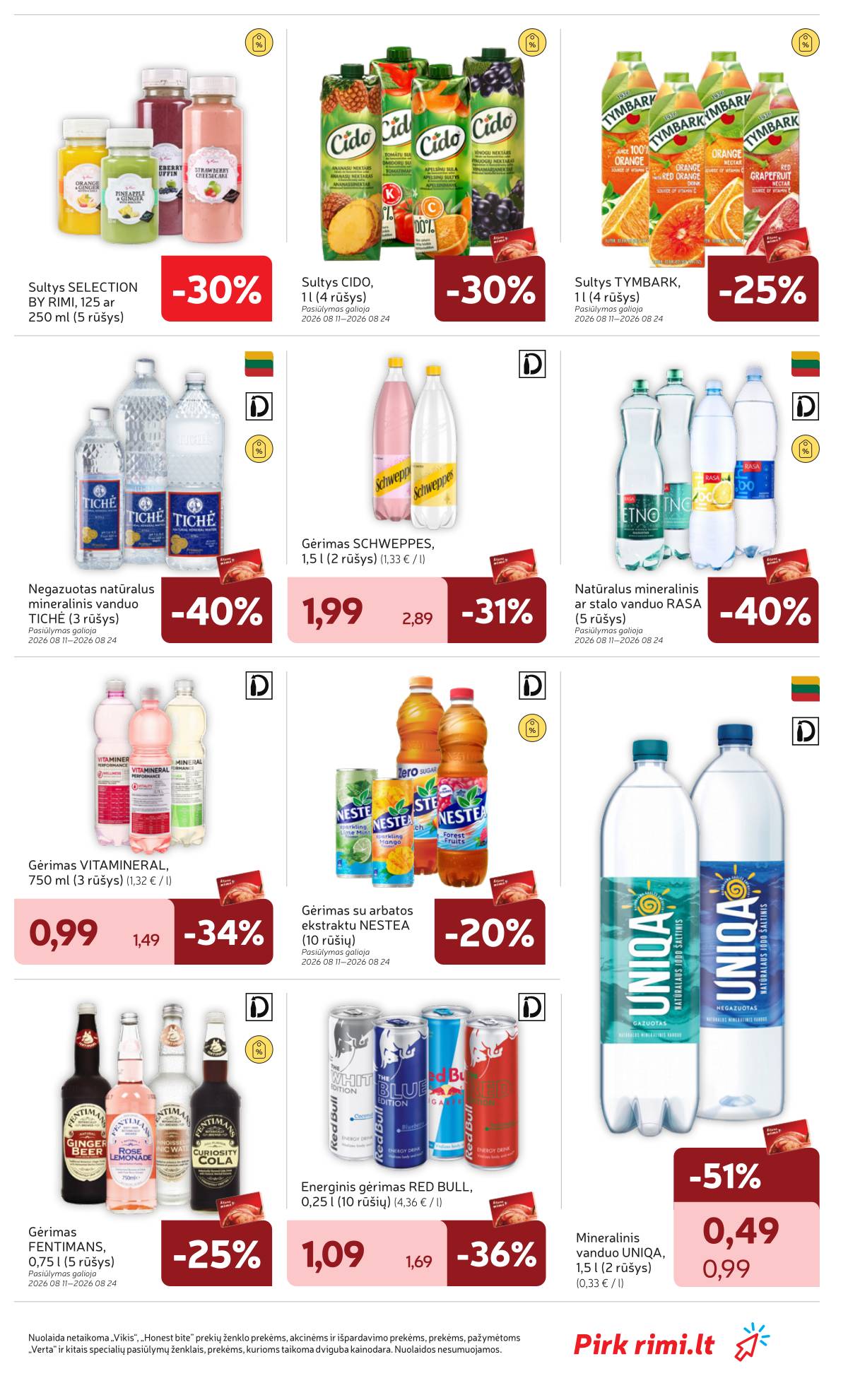 Rimi - Naujausias RIMI savaitinis akcijų leidinys | 2026-08-11 - 2026-08-17 21 puslapis