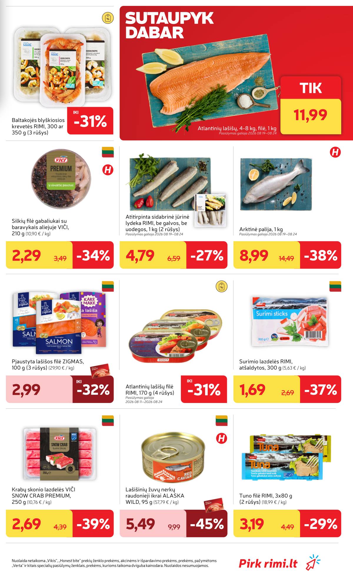 Rimi - Naujausias RIMI savaitinis akcijų leidinys | 2026-08-18 - 2026-08-24 5 puslapis