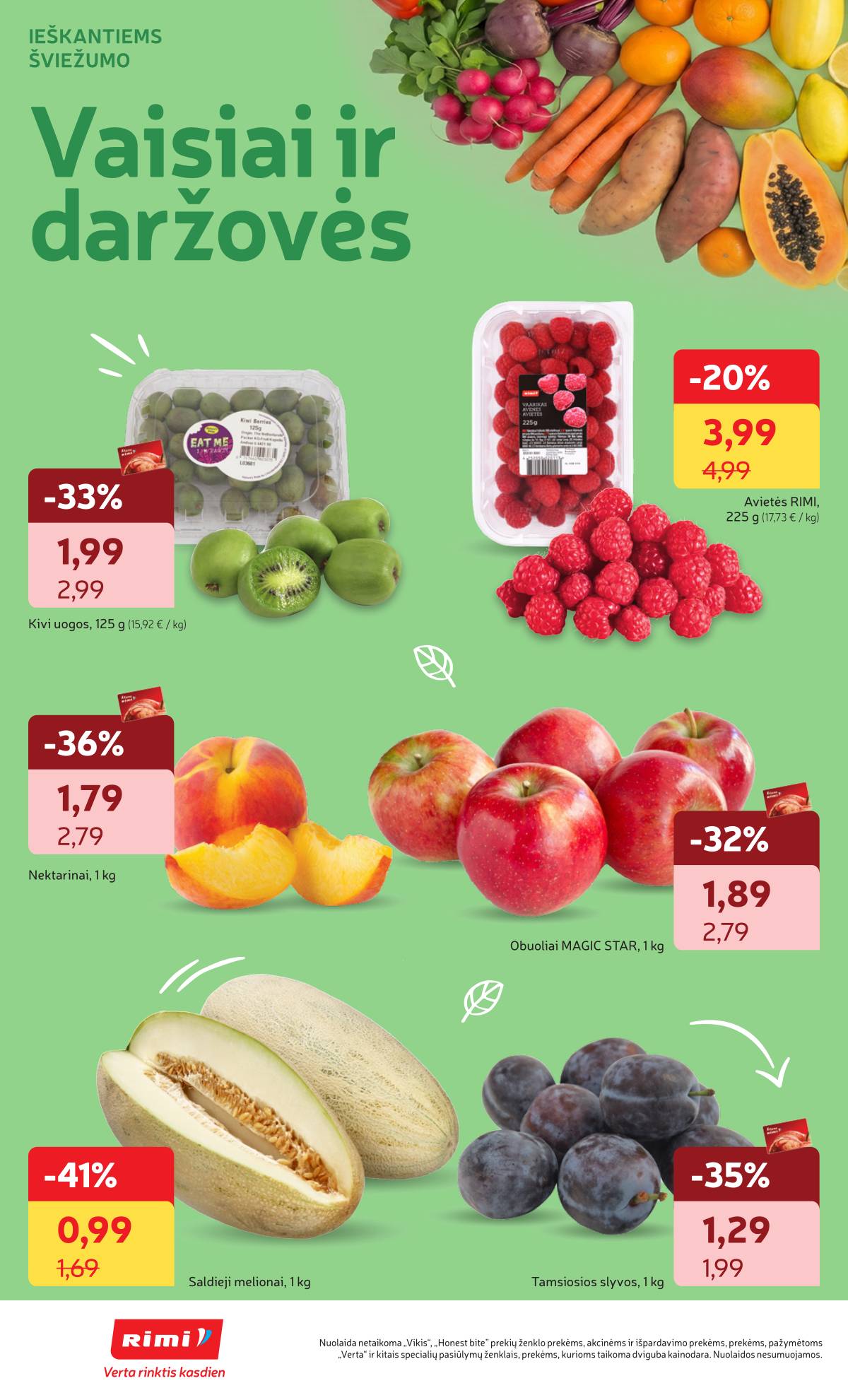 Rimi - Naujausias RIMI savaitinis akcijų leidinys | 2026-08-25 - 2026-08-31 12 puslapis