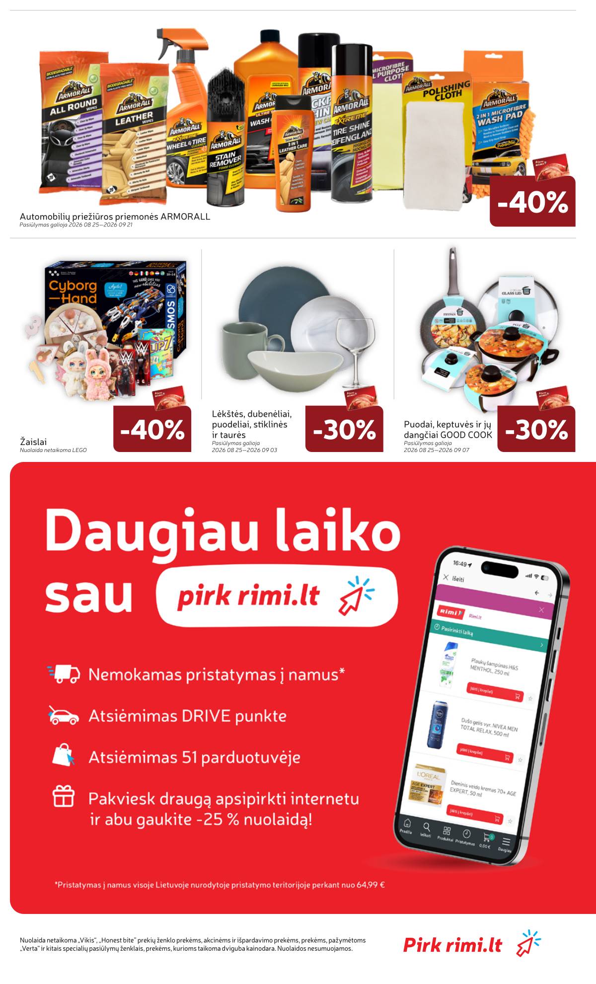 Rimi - Naujausias RIMI savaitinis akcijų leidinys | 2026-08-25 - 2026-08-31 29 puslapis
