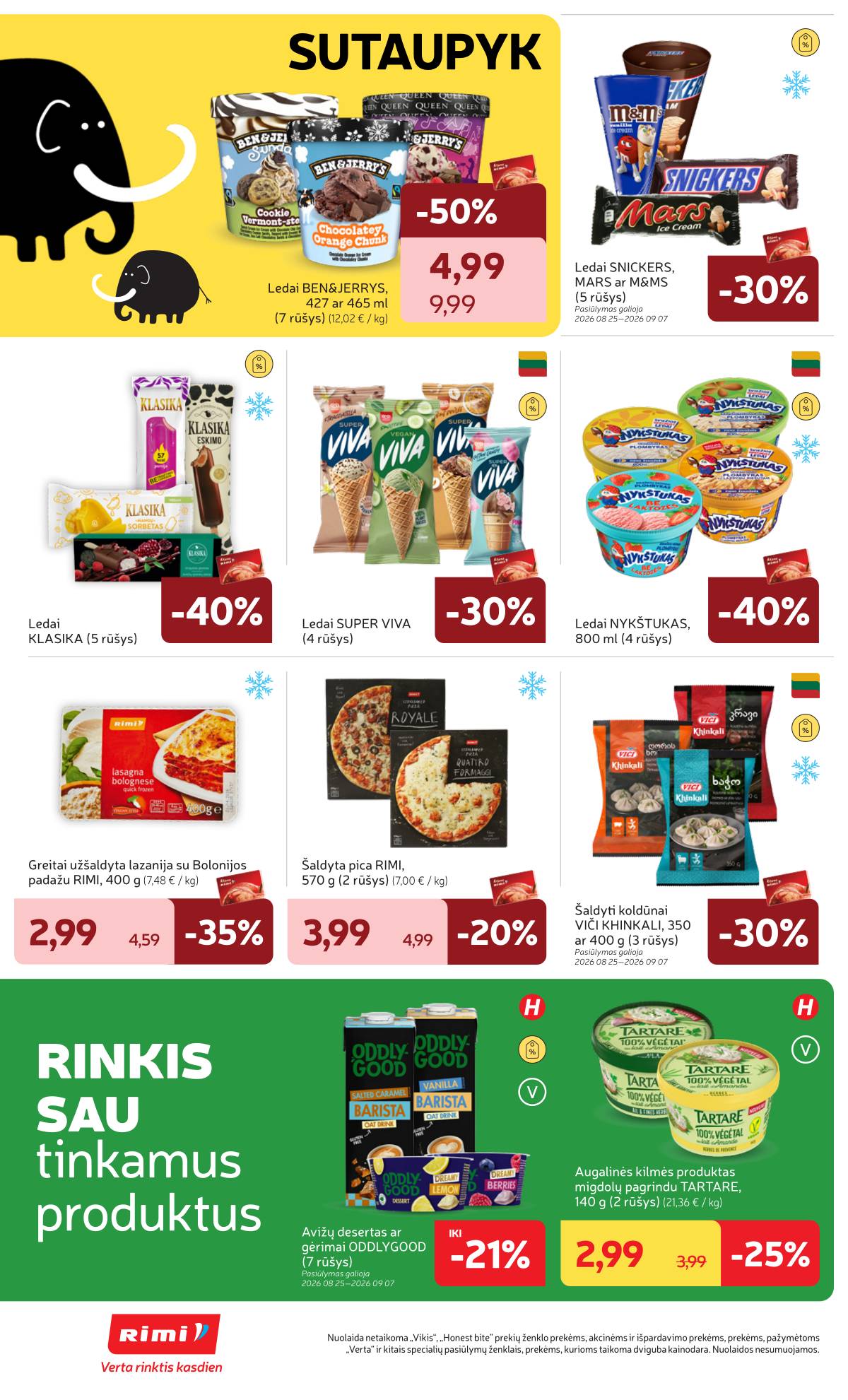Rimi - RIMI savaitinis akcijų leidinys Nr. 36 | 2026-09-01 - 2026-09-07 16 puslapis