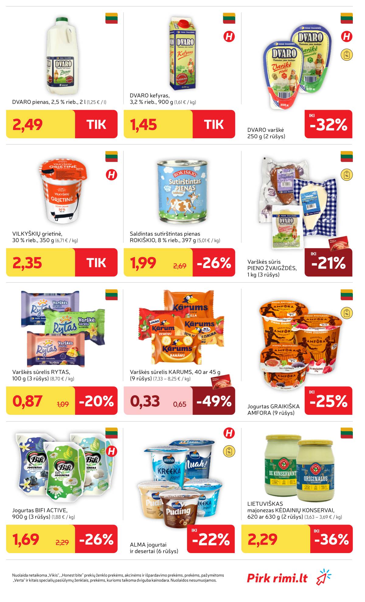 Rimi - RIMI savaitinis akcijų leidinys Nr. 36 | 2026-09-01 - 2026-09-07 17 puslapis