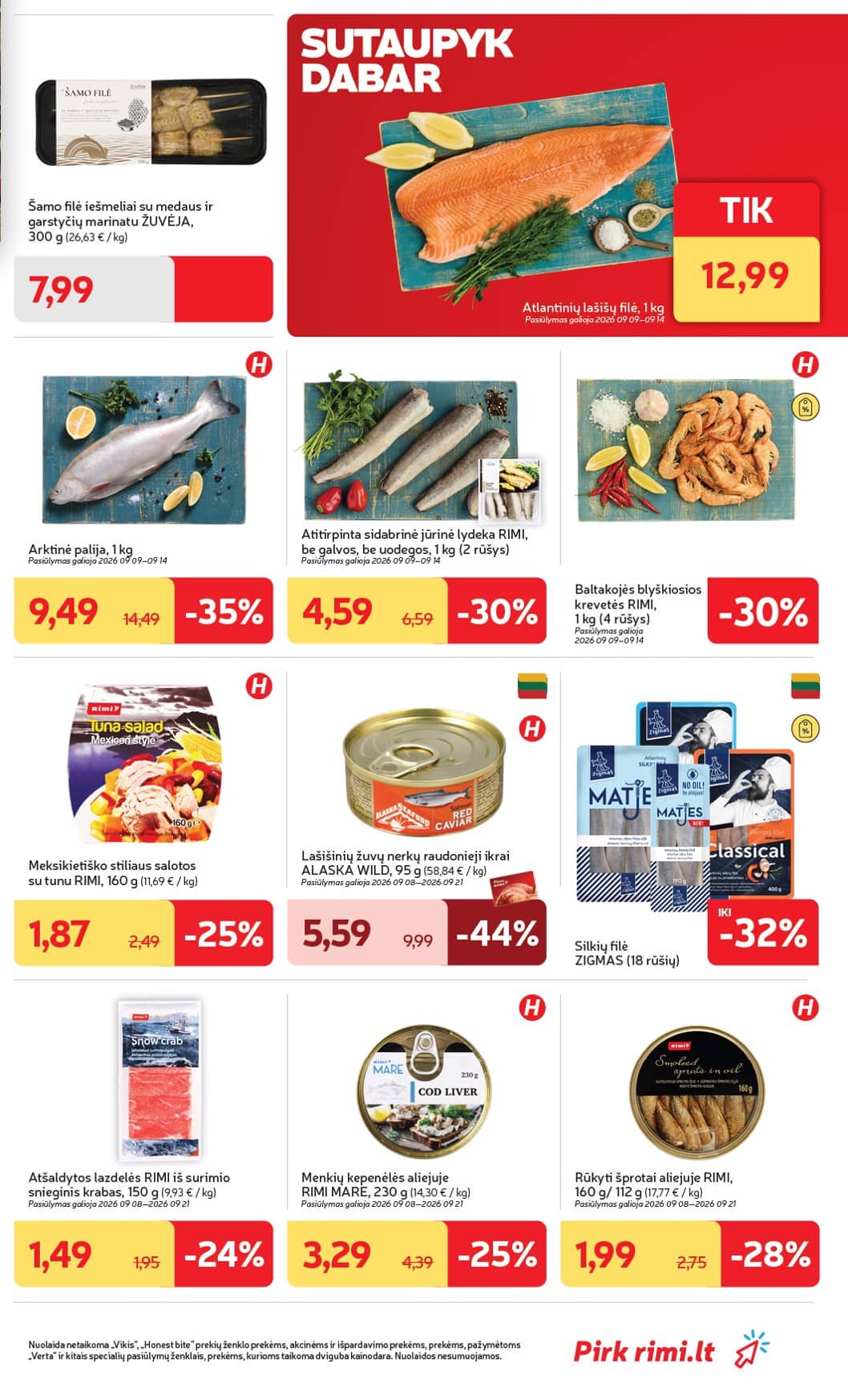 Rimi - RIMI savaitinis akcijų leidinys Nr. 37 | 2026-09-08 - 2026-09-14 11 puslapis