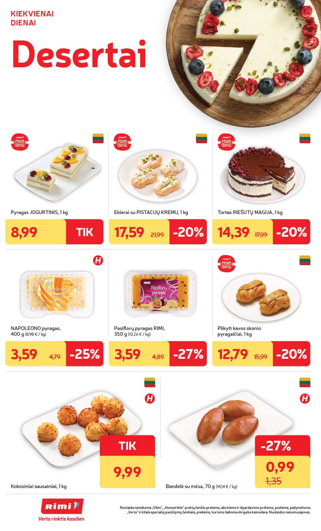 Rimi - RIMI savaitinis akcijų leidinys Nr. 37 | 2026-09-08 - 2026-09-14 12 puslapis