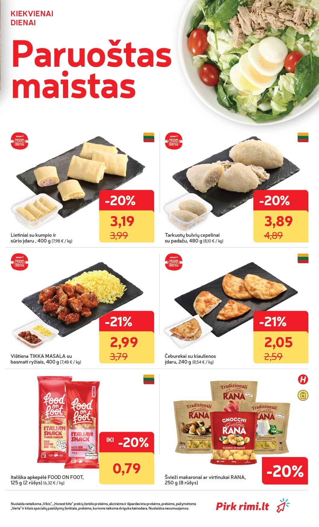 Rimi - RIMI savaitinis akcijų leidinys Nr. 37 | 2026-09-08 - 2026-09-14 13 puslapis