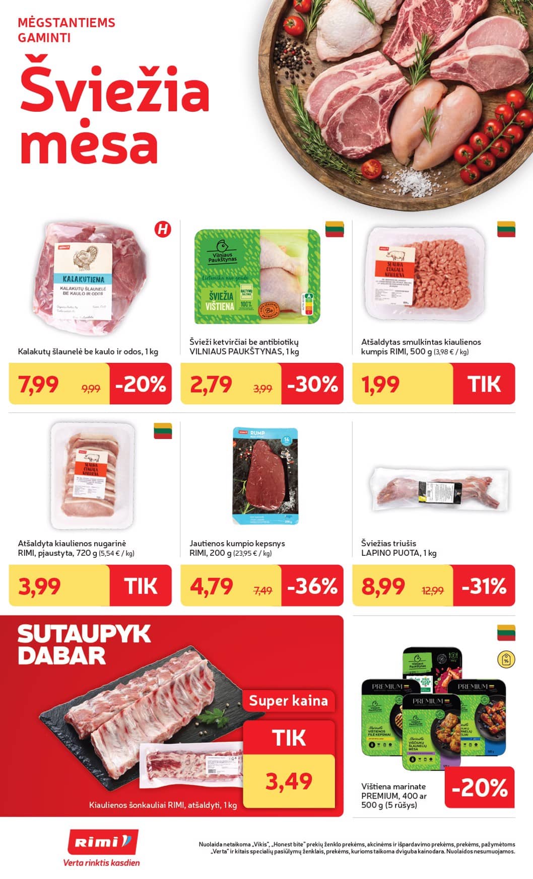 Rimi - RIMI savaitinis akcijų leidinys Nr. 37 | 2026-09-08 - 2026-09-14 10 puslapis