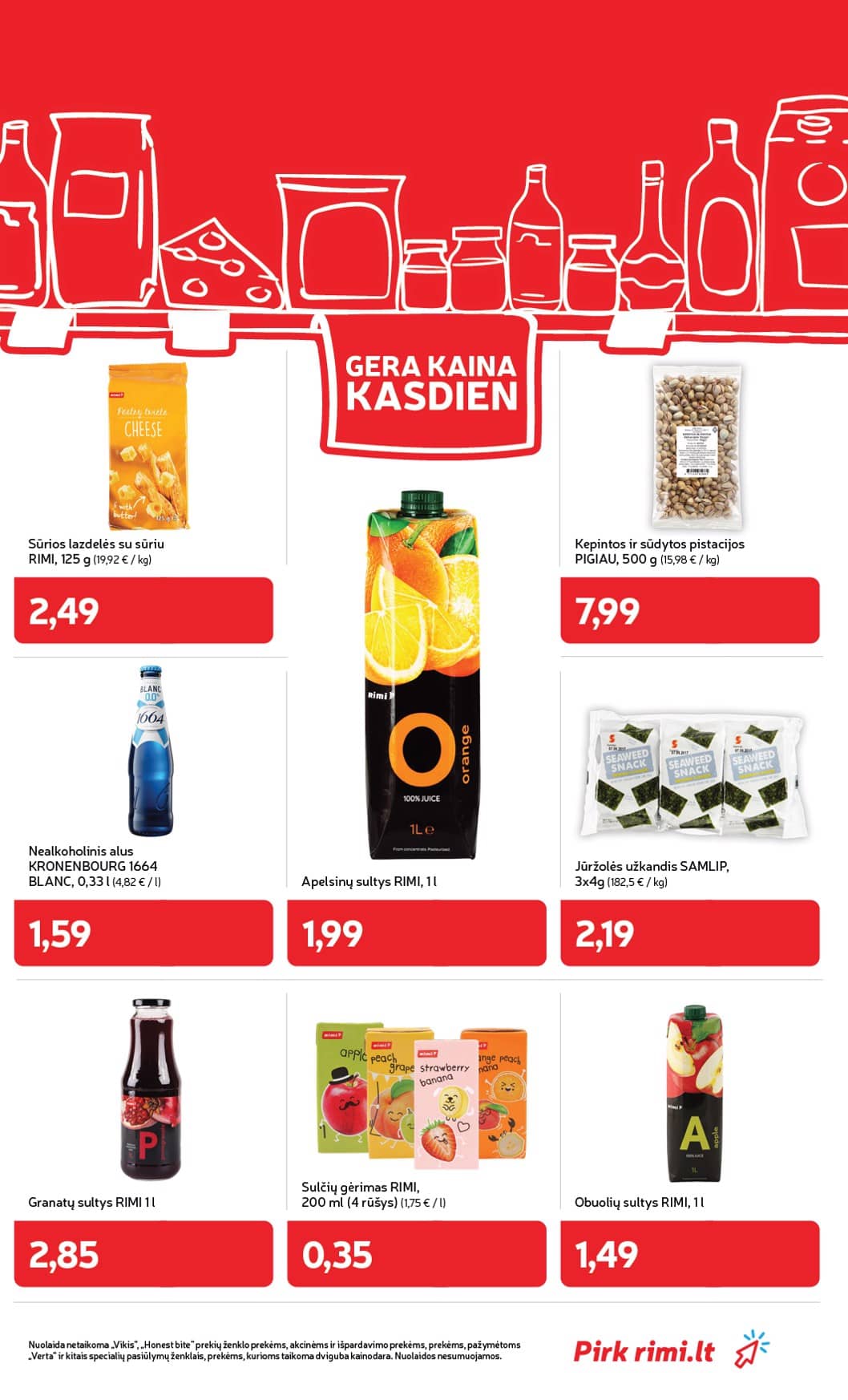 Rimi - RIMI savaitinis akcijų leidinys Nr. 37 | 2026-09-08 - 2026-09-14 33 puslapis